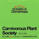 12 Nights of Christmas - Carnivorous Plant Society