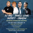 DJ Noiz, Donell Lewis, Pieter T & Criimson: Adelaide 2023