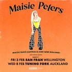MAISIE PETERS | Maisie takes Australia and New Zealand!